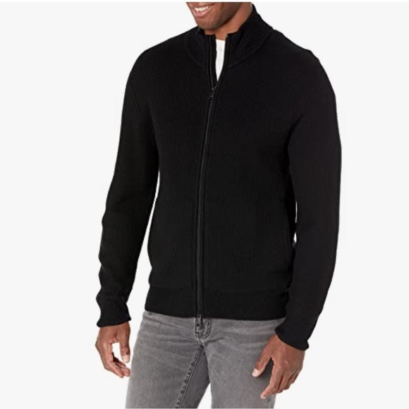 Theory cashmere black sweater men’s  SZ S - Picture 1 of 14